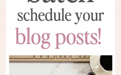 MIH 031:How to batch schedule your posts